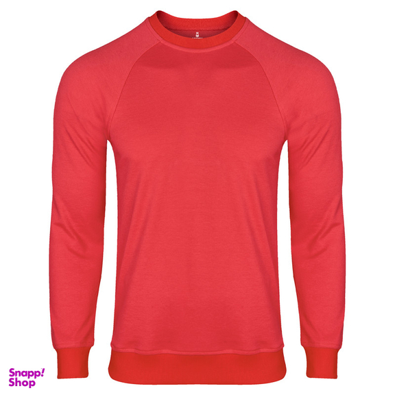 سویشرت مردانه ساروک مدل SMYGMReglan کد 02 رنگ قرمز