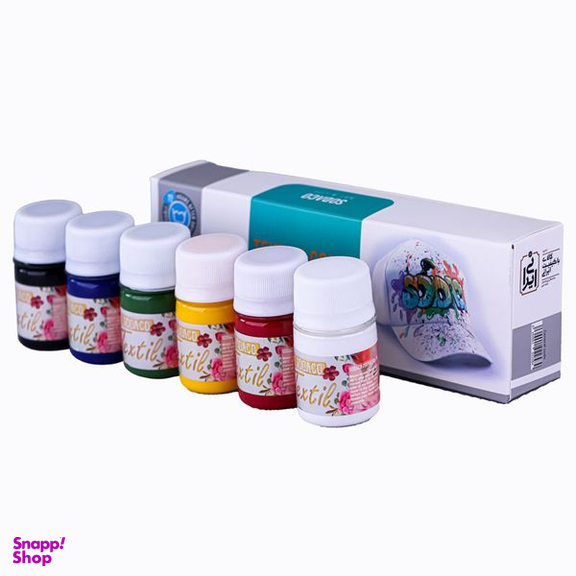 رنگ پارچه سوداکو مدل اوپک ساده حجم 30 میلی لیتر بسته 6 عددی
