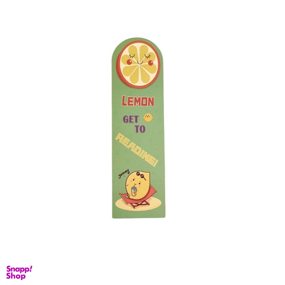 نشانگر کتاب معطر مقوایی مدل رایحه لیمو کد 1257