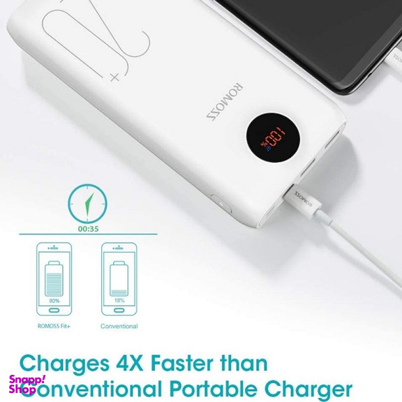 پاوربانک 18 وات روموس مدل SW20Pro ظرفیت 20000 میلی آمپر