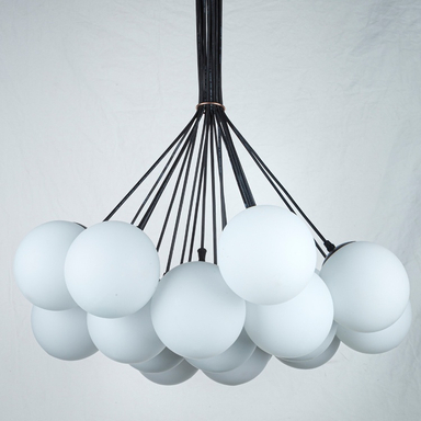 لوستر 19 شعله آرام مدل حباب 810