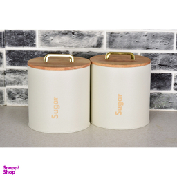 سرویس آشپزخانه 4 پارچه یونیک مدل درب چوبی دسته T کد 803