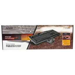 کیبورد و ماوس بی سیم ای فورتک (A4 Tech) مدل 9200F رنگ مشکی
