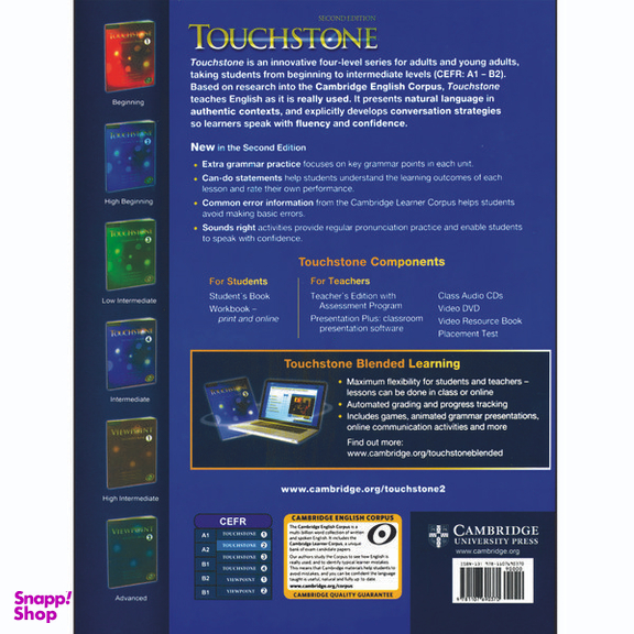 کتاب Touchstone 2 Students Book اثر جمعی از نویسندگان انتشارات دانشگاه کمبریج