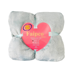 پتو یک نفره مسافرتی فایپکو مدل الیز کد CHA1 سایز 150×220 سانتی متر