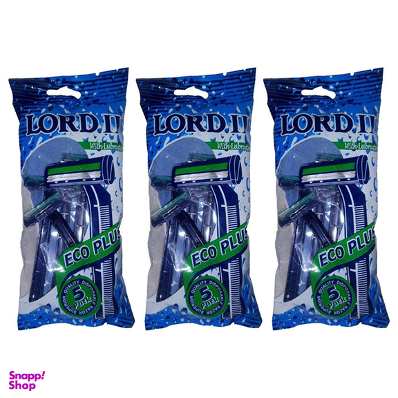 خود تراش لرد مدل 5 Eco plus مجموعه 3 عددی