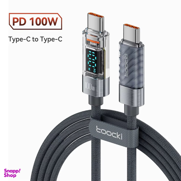 کابل Type-C توکی مدل 100W TQ-X36 طول 1 متر