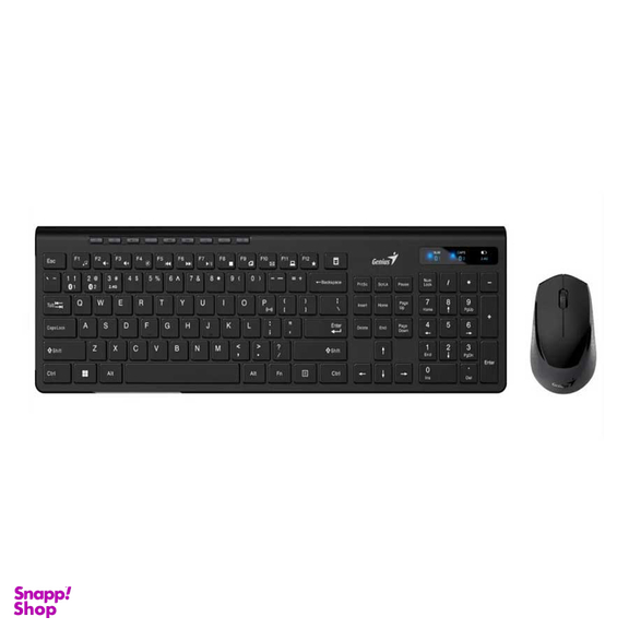 ماوس و کیبورد بی سیم جنیوس مدل SlimStar 8230