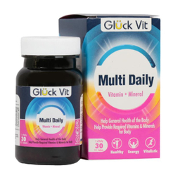 قرص مولتی دیلی گلوک ویت بسته 30 عددی