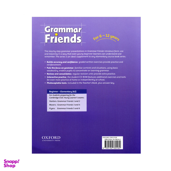 کتاب Grammar Friends 5 اثر Tim Ward انتشارات سپاهان