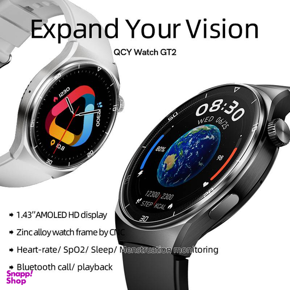 ساعت هوشمند کیو سی وای مدل QCY GT2