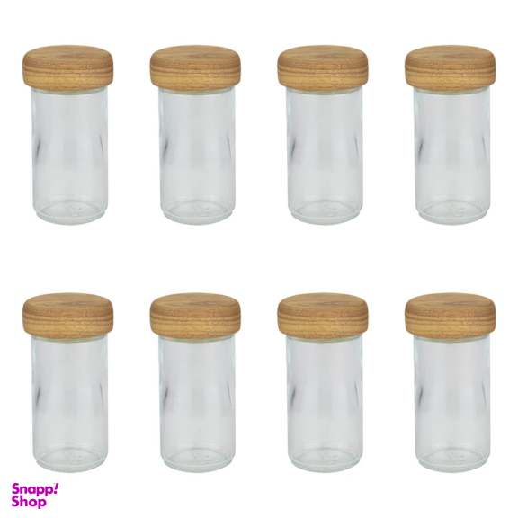 جای ادویه یونیک مدل UN-6109 مجموعه 8 پارچه