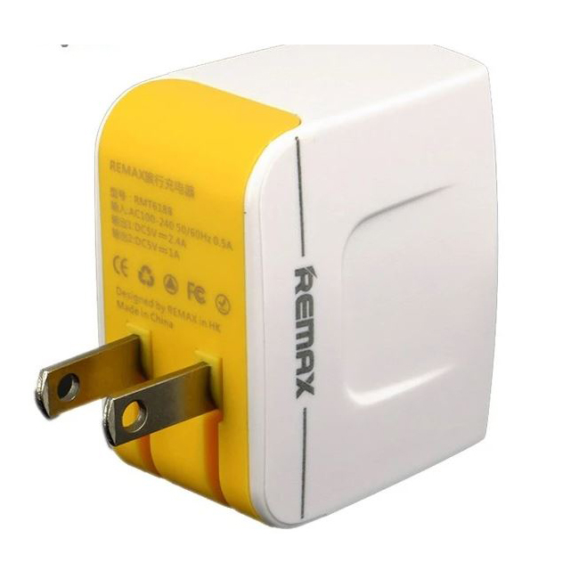 شارژر دیواری دو پورت 3.4 آمپر ریمکس مدل RMT6188