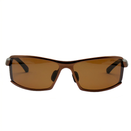 عینک آفتابی مردانه پلیس مدل POLICE S8812 رنگ قهوه ای