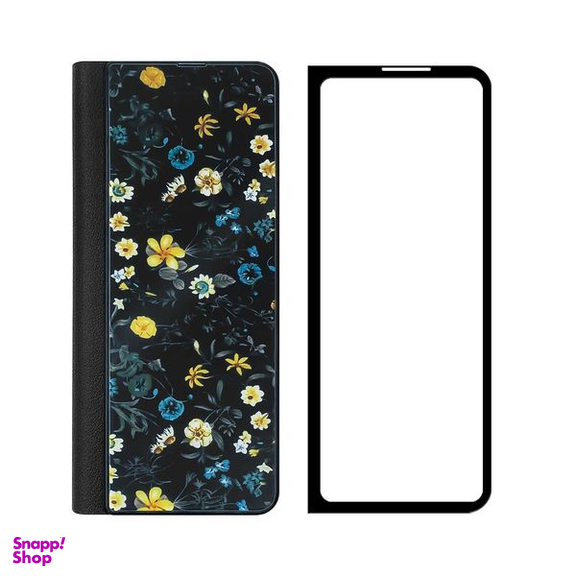 کیف کلاسوری جی کی کی طرح Flower 08 مناسب برای گوشی موبایل سامسونگ Galaxy Z Fold3