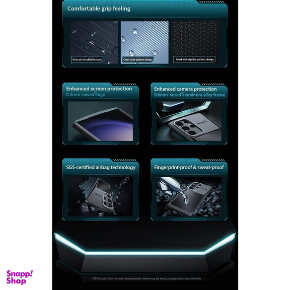 کاور اپیکوی مدل Xundd Cyber مناسب برای گوشی موبایل سامسونگ Galaxy S25 Ultra