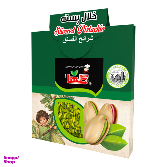 خلال پسته گلها وزن 30 گرم بسته بندی جعبه