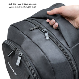 کوله پشتی لپ تاپ فوروارد مدل 006688  مناسب برای لپ تاپ 15 تا 17 اینچی