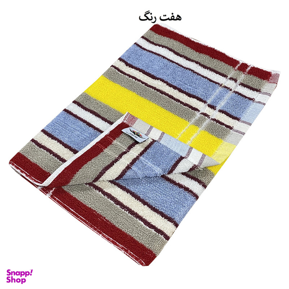 حوله دستی شایسته مدل نرمک سایز 35×70 سانتی متر