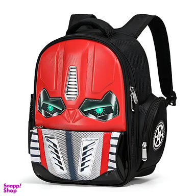 کوله پشتی پسرانه مدل چراغدار تبدیل شوندگان Transformers کد 1688