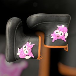 بوت دخترانه مدل کرومی ویانزا رنگ مشکی