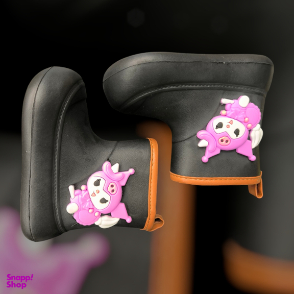 بوت دخترانه مدل کرومی ویانزا رنگ مشکی