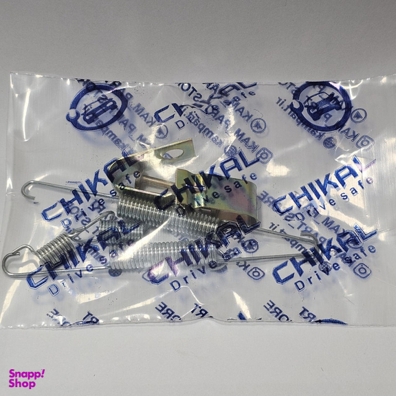 فنر و خار لنت عقب خودرو چیکال مدل P-528 مناسب برای ساینا مجموعه 8 عددی