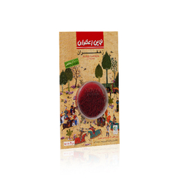 زعفران نوین طرح شاهنامه وزن 1 گرم