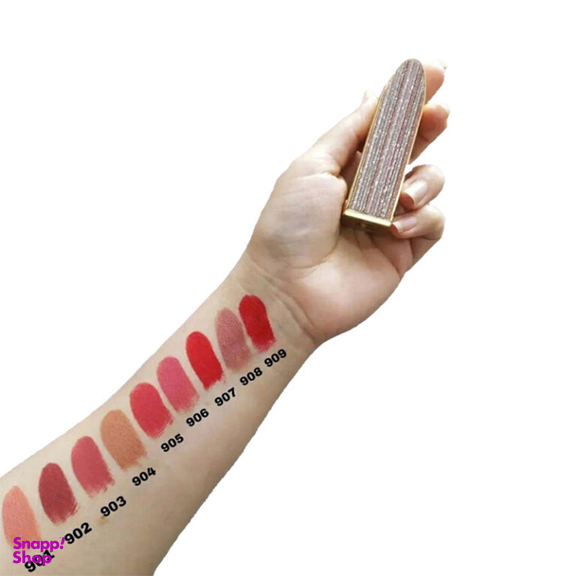 رژ لب جامد سوپر مات و مخملی سالوته شماره 909