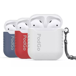 کاور سیلیکونی ایرپاد آهااستایل مدل PodGo Silicone Keychain مناسب ایرپاد اپل