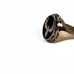 انگشتر طلا 18 مردانه عیار کد 0012