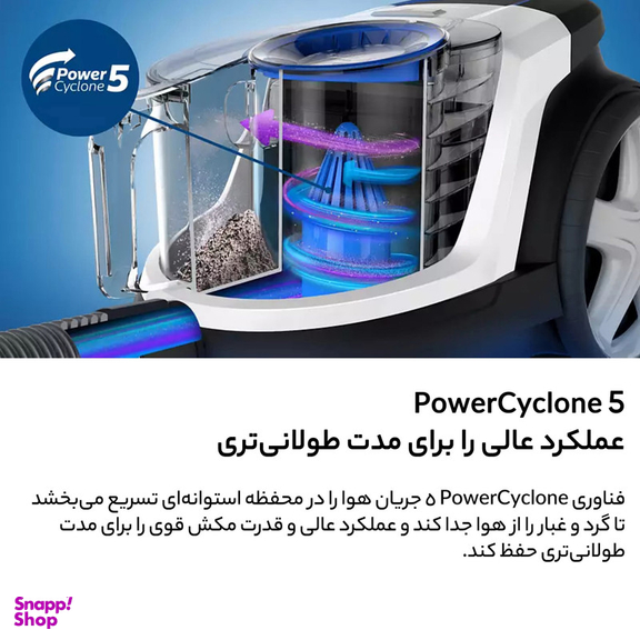 جاروبرقی فیلیپس مدل FC9350/01