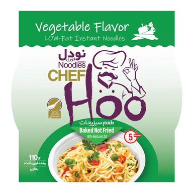 نودل کاسه ای شف هو طعم سبزیجات وزن 110 گرم