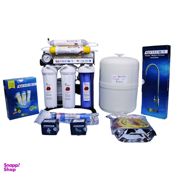 دستگاه تصفیه آب خانگی آکواپرمیوم مدل A9POAB12-BK-TP