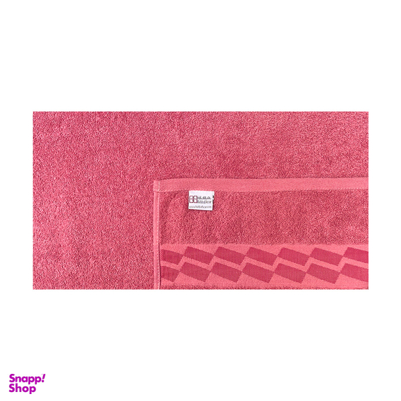حوله حمام بهباف آذر طرح آرام سایز 100×155 سانتی متر
