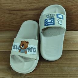 دمپایی بچگانه زیتون مدل الیت رنگ کرم