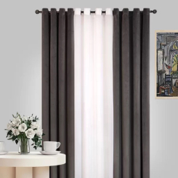 پرده مدل پانچ نازلی سایز 150×280 سانتی متر