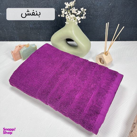 حوله حمام دنیز طرح پینار سایز 100×155 سانتی متر