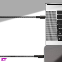 کابل دیتا 20 وات Lightning به Type-C بیسوس مدل Tungsten Gold طول 2 متر