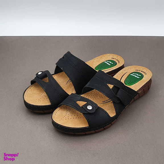 دمپایی زنانه شهپر مدل پدیده کد 104 رنگ مشکی