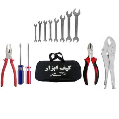 مجموعه ابزار 13 تکه مدل mth13 به همراه کیف