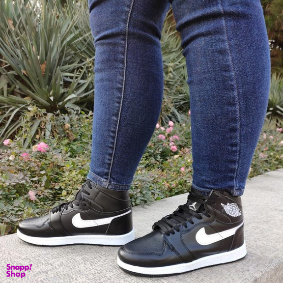 کفش پیاده روی طرح ایر جردن کد 004 رنگ مشکی