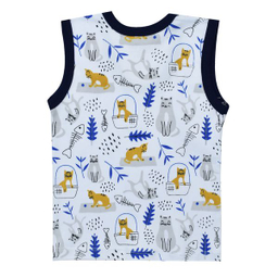 تاپ نوزادی بی بی وان مدل گربه