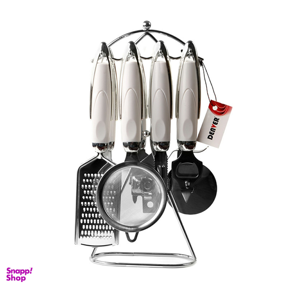 سرویس ابزار آشپزخانه 8 پارچه دنور مدل KIU-1515NST