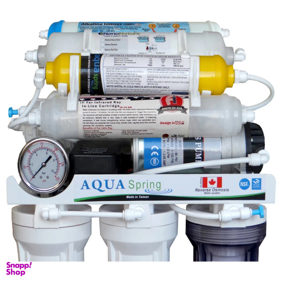 دستگاه تصفیه کننده آب آکوآ اسپرینگ مدل RO NF2600 به همراه فیلتر مجموعه 3 عددی