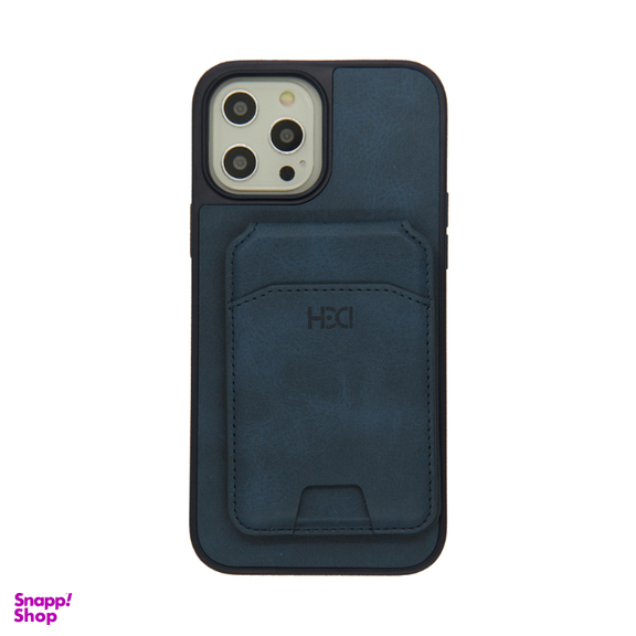 قاب گوشی موبایل اچ دی دی کدی مدل چرم مگسیف مناسب اپل iPhone 13 Pro Max به همراه جاکارتی