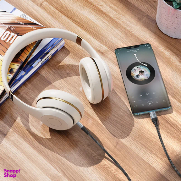 کابل دیتا Type-C به Jack 3.5mm نکسا مدل LX3 طول 1 متر