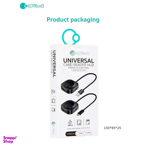 هاب 5 پورت USB کوتتسی کد SD TF 83009