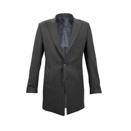 پالتو کشمیر مردانه کد 4109 رنگ زغالی