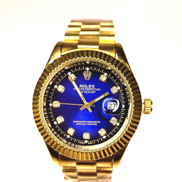 ساعت مچی عقربه ای طرح رولکس مدل دیت جاست کد 1010